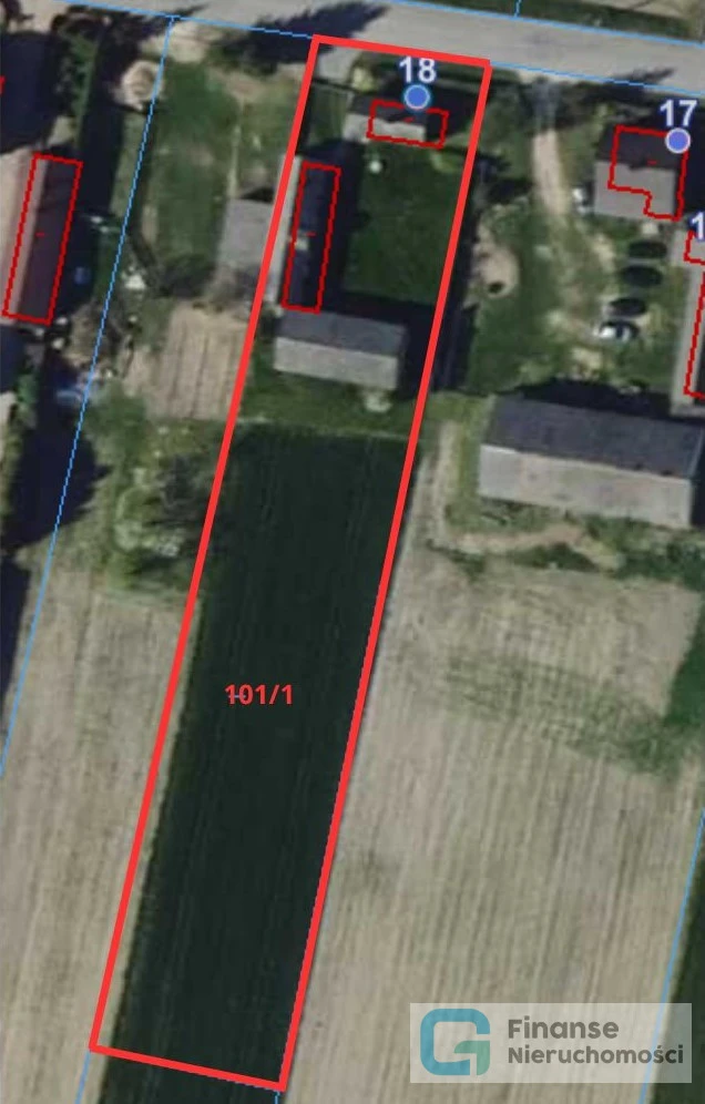 🏡 Działka 3000 m² z budynkami gospodarczymi | Modrzewek | media | asfalt | 320 000 zł