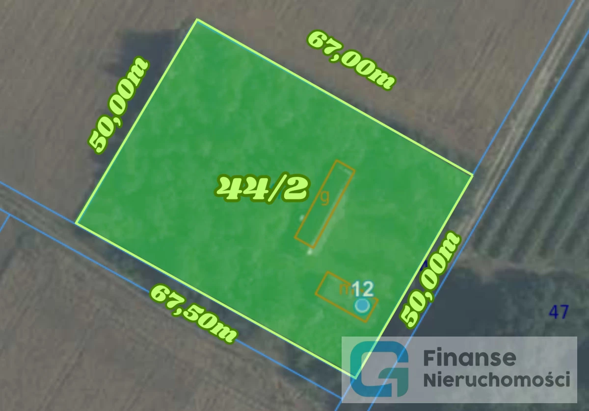 🏡 DZIAŁKA 3350 m² Z DOMEM I BUDYNKIEM GOSPODARCZYM | STOLNIKI, GM. CIELĄDZ | 89 000 zł