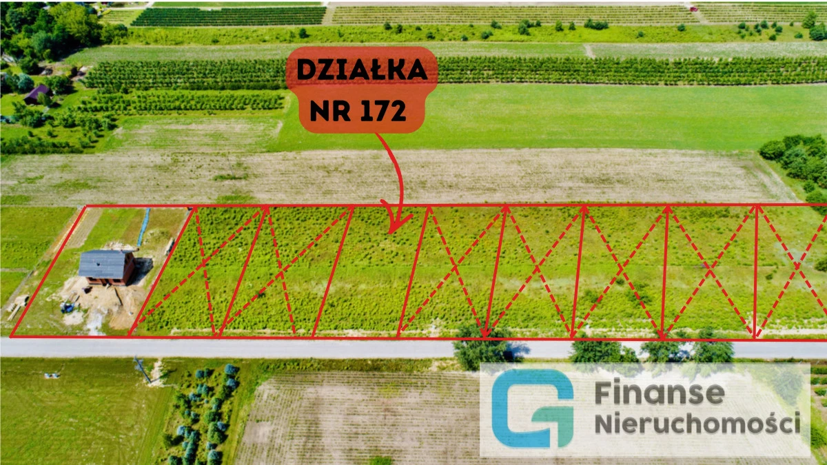 🏡 Działka budowlana 2000 m² | Lesiew, gm. Biała Rawska | MPZP MNu | asfalt | media