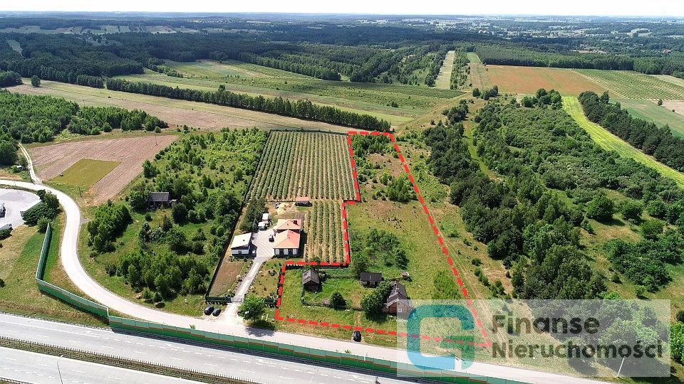 🏭 Działka inwestycyjna z zabudowaniami 10 285 m² | Podlas, gm. Rawa Mazowiecka | MPZP produkcja, magazyny i usługi | blisko S8