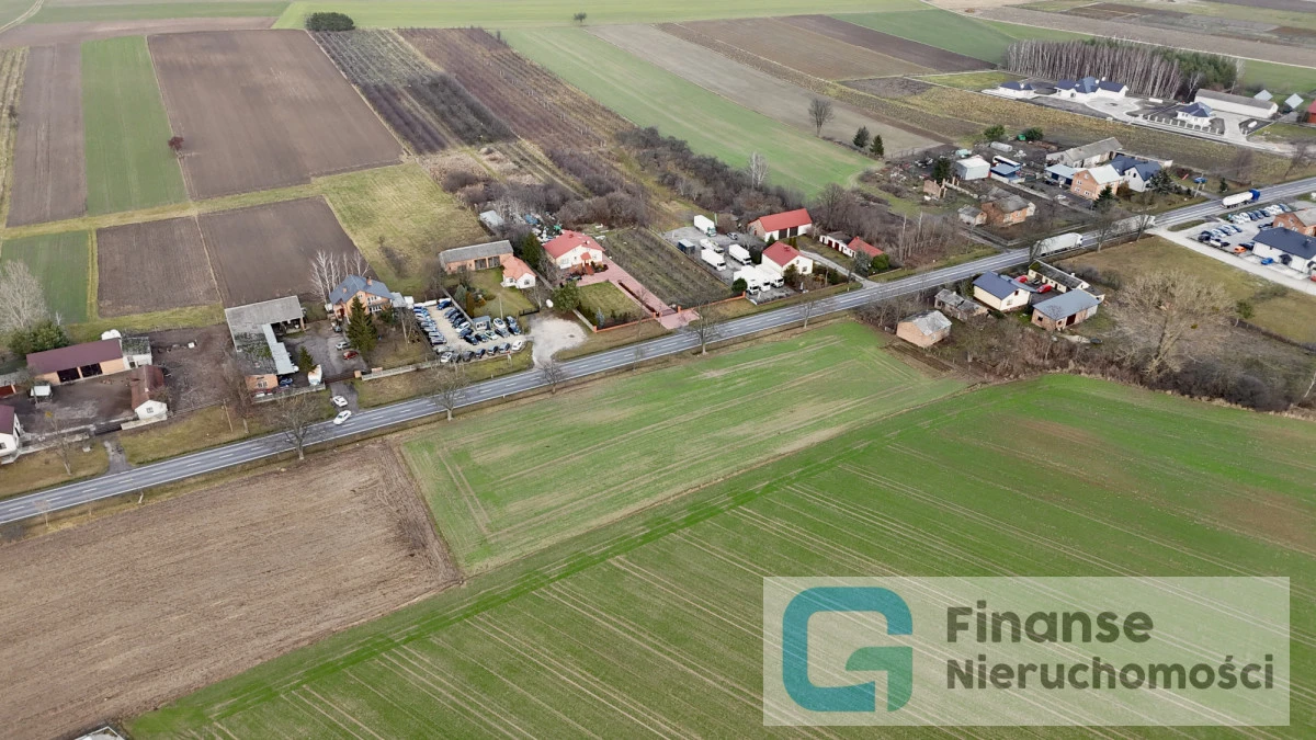 🏢 Działka usługowa 5538 m² | Soszyce, gm. Rawa Mazowiecka | bezpośrednio przy DK72 | MPZP