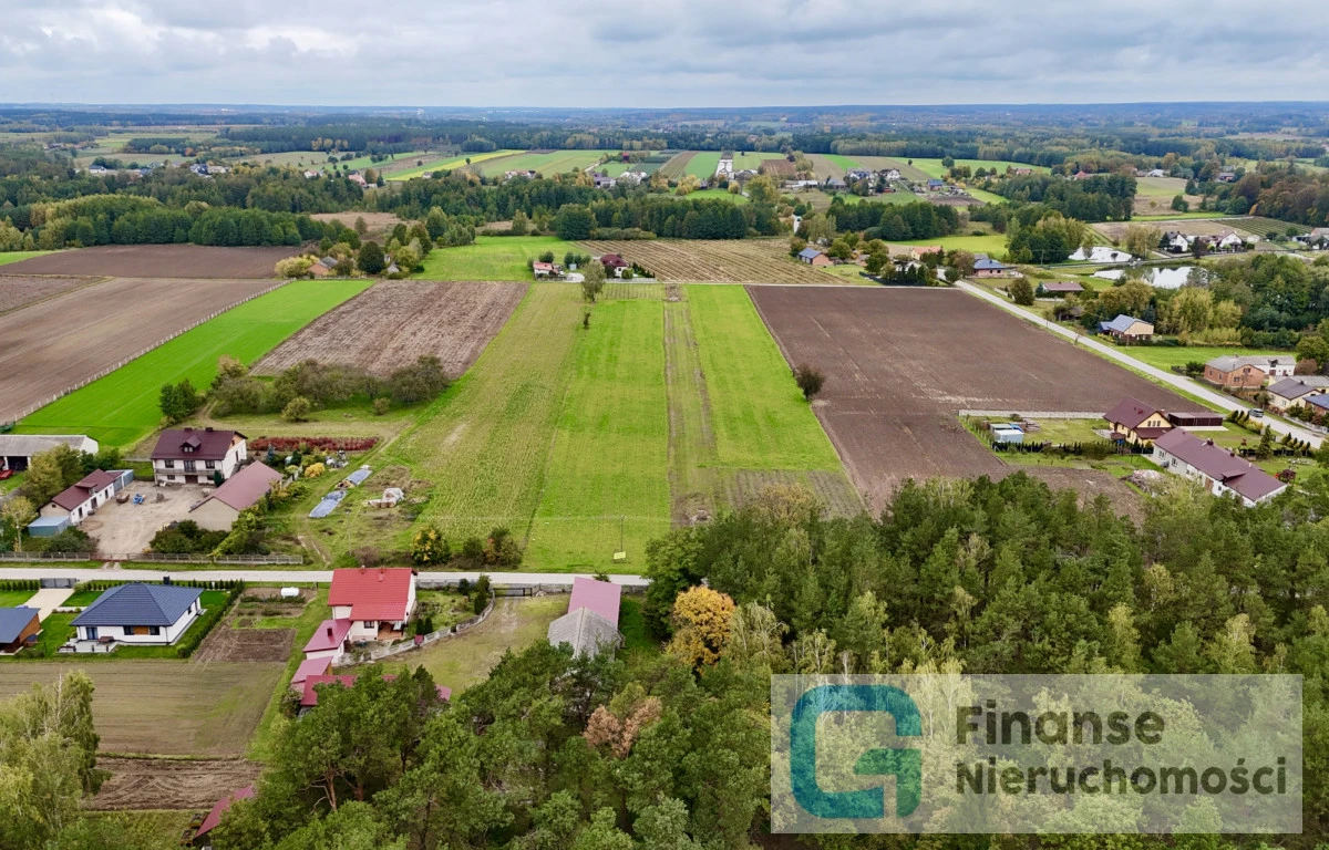 Działki budowlane blisko lasu | 1500–1610 m² | Brzozówka, gm. Cielądz 