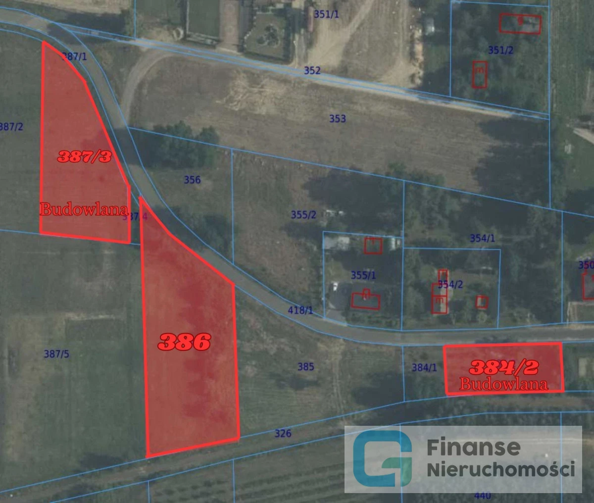 🏡 Działki budowlane i rolna na sprzedaż | Kazimierzów, gm. Regnów | powiat rawski | asfalt | media