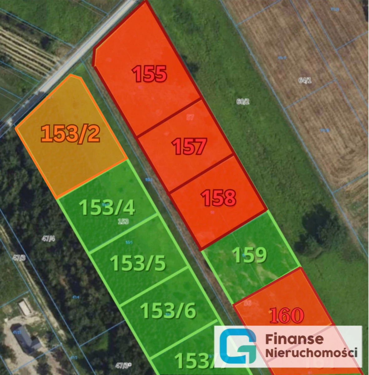 🏡 Działki budowlane od ok. 1500 m² | Martynów, gm. Chynów | MPZP | od 80 zł/m² | możliwość zakupu pojedynczych działek