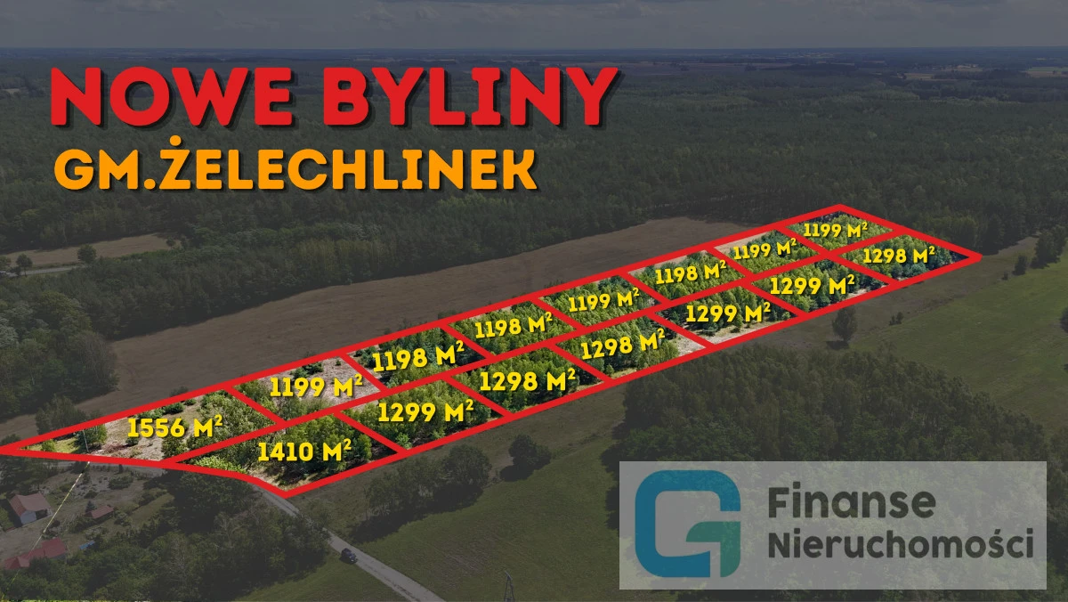 🏡 Kompleks działek budowlanych na sprzedaż | Nowe Byliny | od 40 zł/m² | spokojna okolica | media w drodze