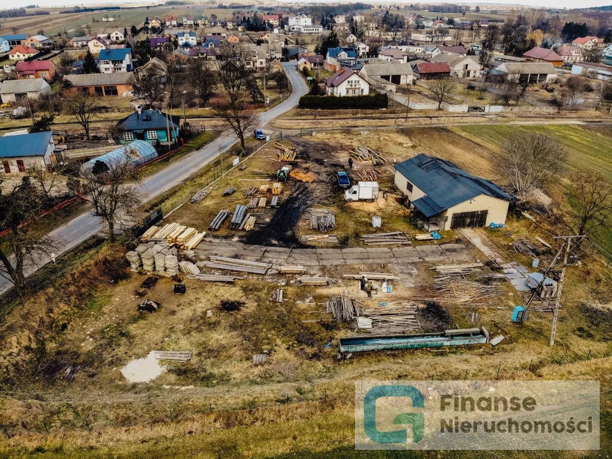 🏭 Nieruchomość pod działalność gospodarczą | 3645 m² | Tartak z wyposażeniem | Głuchów, ul. Kolejowa | MPZP