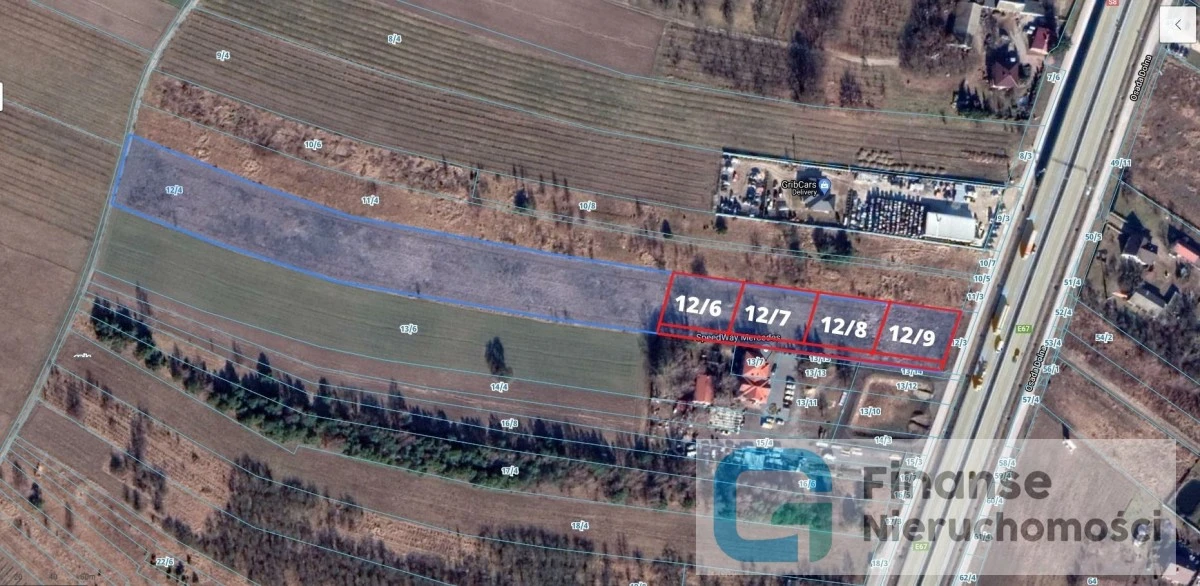 🏡 Ostatnie 2 działki budowlane | Podlas k. Rawy Mazowieckiej | 1200 i 1215 m² | MPZP | Blisko S8