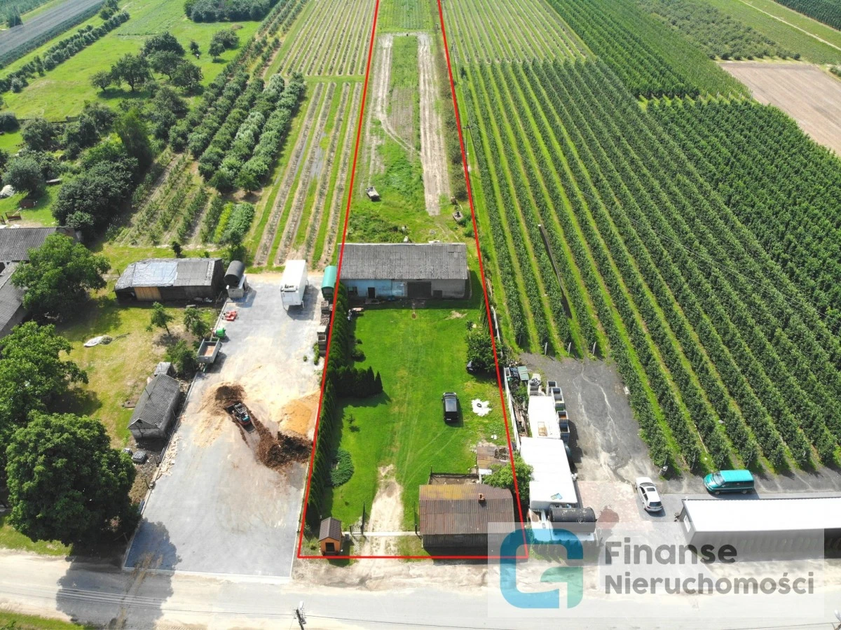 🏡 Siedlisko z domem i budynkiem gospodarczym | 1,42 ha | Olszowa Wola, gm. Sadkowice | Nawodnienie